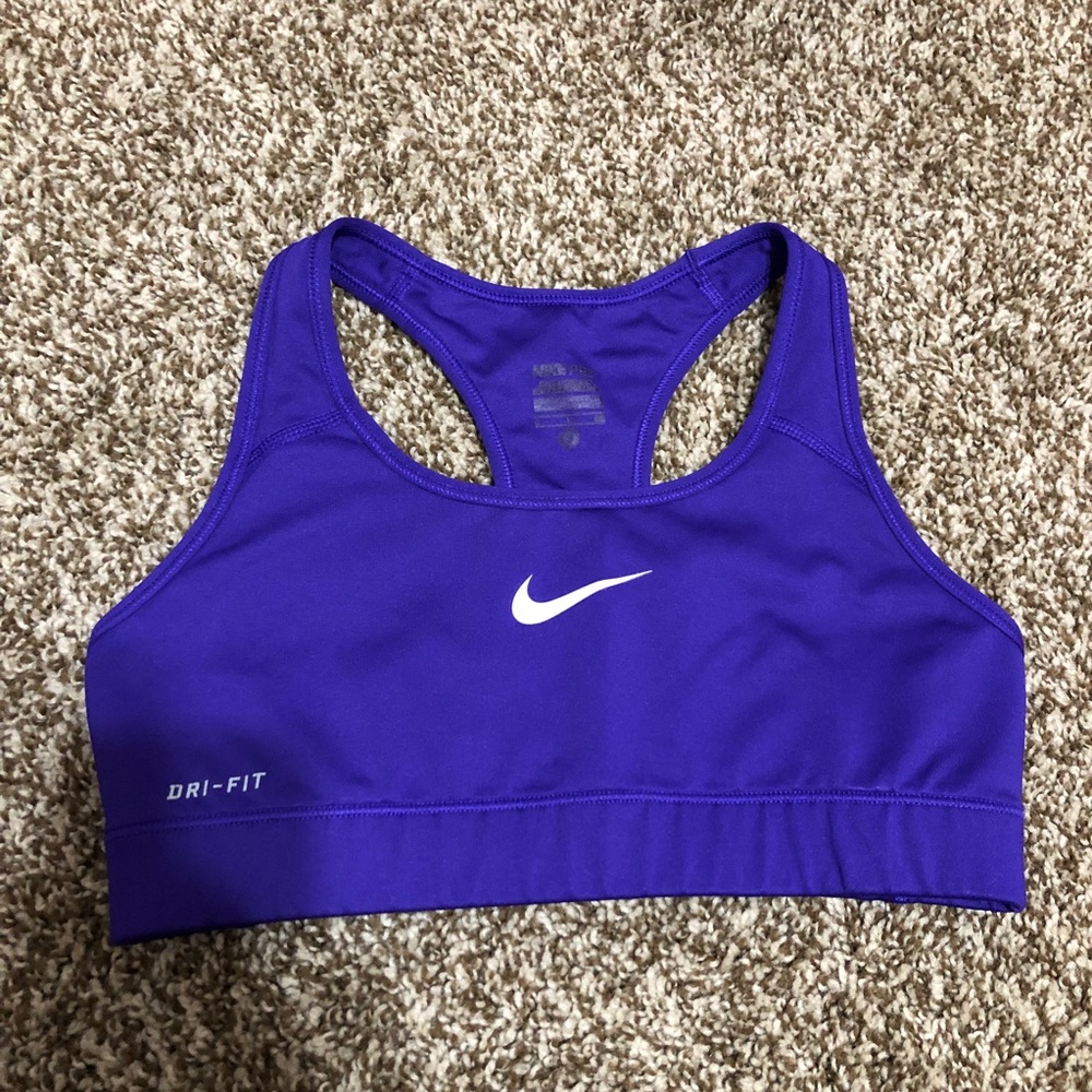 Purple Nike Sports Bra